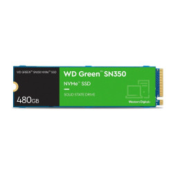 Dysk SSD WD Green SN350 480GB M.2 2280 PCIe NVMe (2400/1650MB/s)